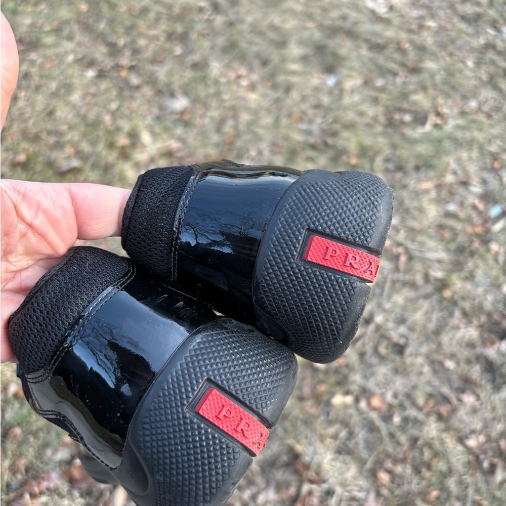 Prada Men's Black Sneakers 8 and a half - Picture 2 of 8